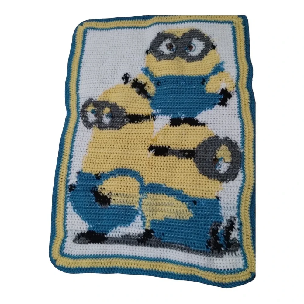 Crotchet Minions‎ Blanket 30